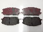 Image of Disc Brake Pad Set (Front). A set of disc brake pads. image for your 2011 TOYOTA SIENNA LE Mini Passenger Van 3.5L  FWD